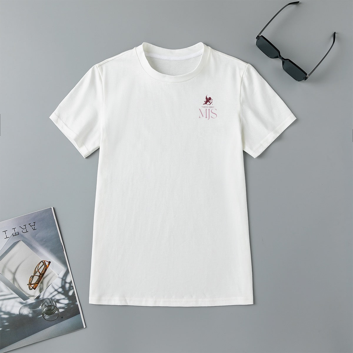 T-shirt MJS à manches courtes pour enfants | 180GSM en coton