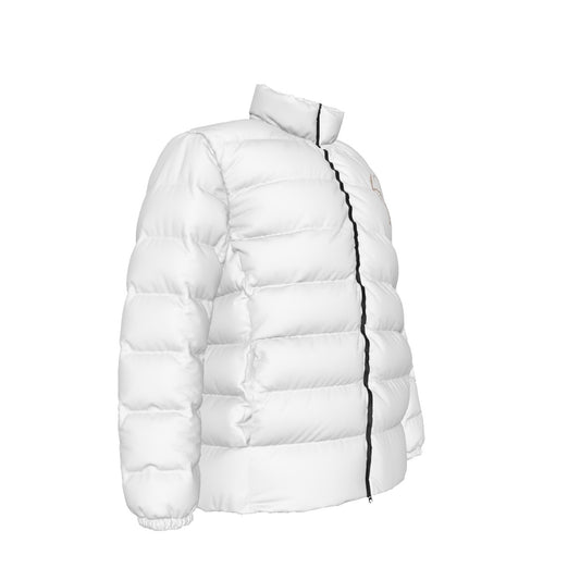 Veste matelassée Oothfeet unisexe à col montant et coupe slim