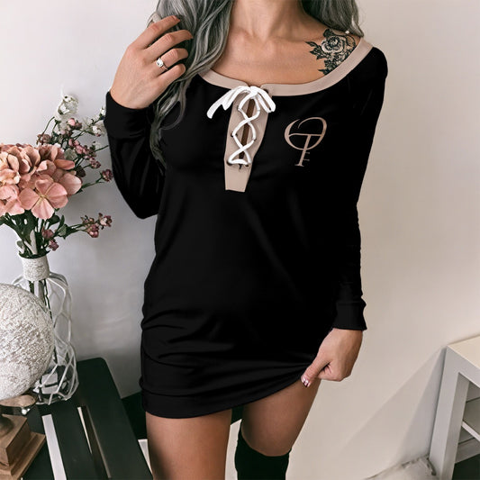Sweatshirt à Lacets pour Femme – Marque Oothfeet