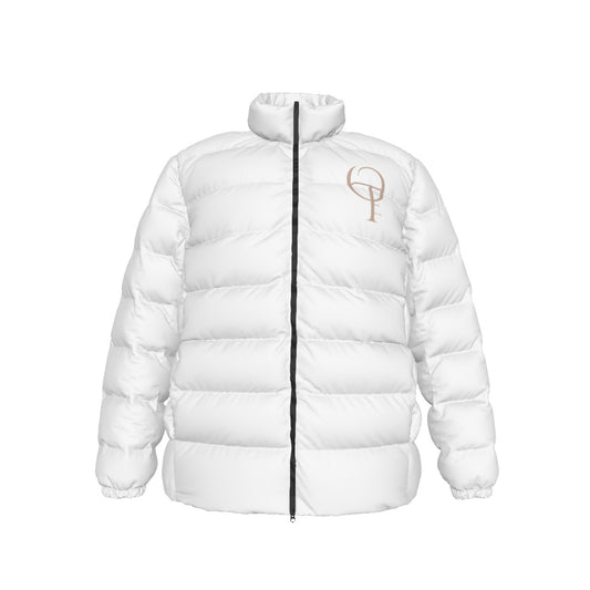 Veste matelassée Oothfeet unisexe à col montant et coupe slim