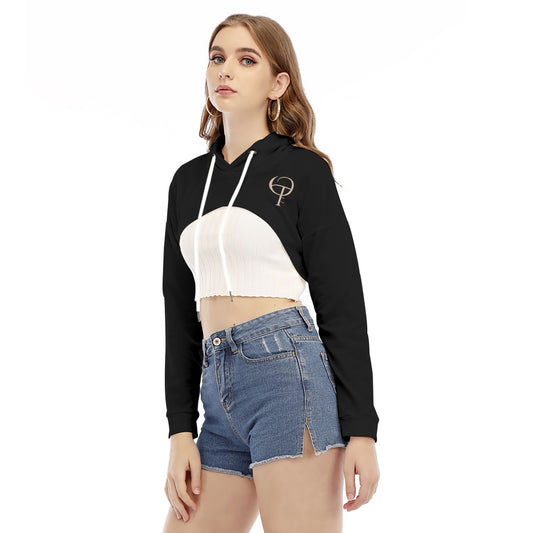 Hoodie Court Smock  pour Femme avec Manches Longues – Marque Oothfeet