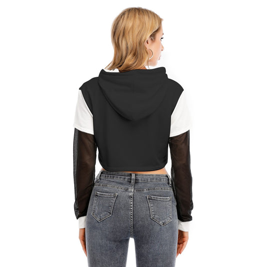Hoodie avec Manches en Maille - Design Unique