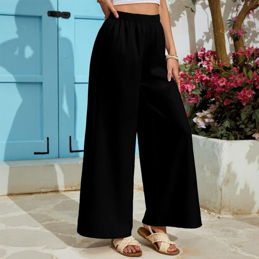 Pantalon Large Léger avec Poches pour Femme – Marque Oothfeet