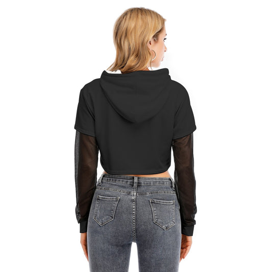 Hoodie avec Manches en Maille - Design Unique