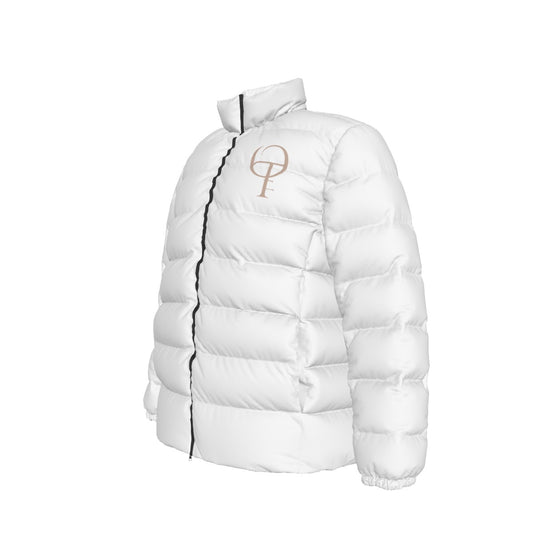 Veste matelassée Oothfeet unisexe à col montant et coupe slim