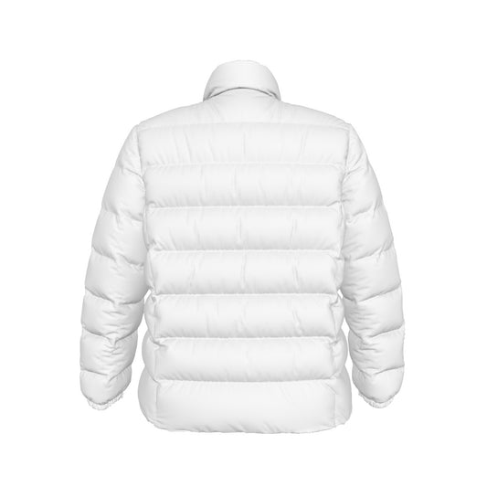Veste matelassée Oothfeet unisexe à col montant et coupe slim
