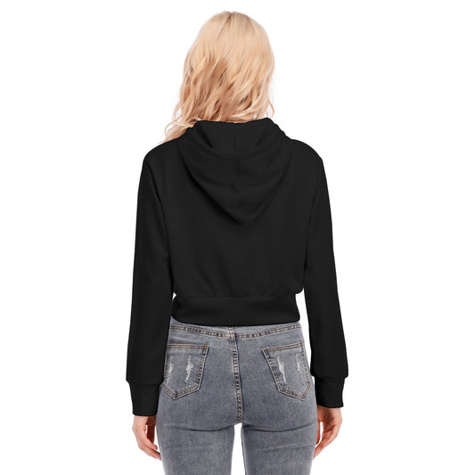 Crop Top Hoodie  Femme avec Fermeture Éclair – Marque Oothfeet