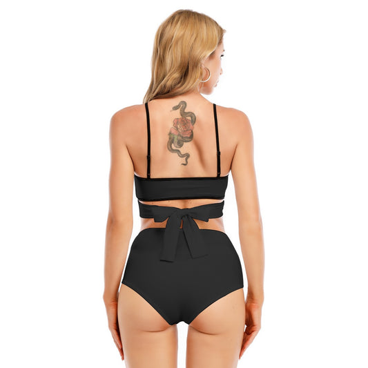 Bikini Oothfeet à Bretelles Croisées – Élégance et Confort