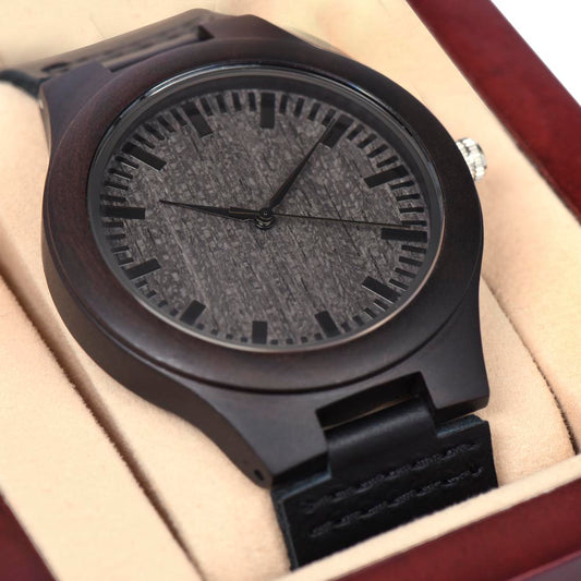 Montre en Bois pour Homme